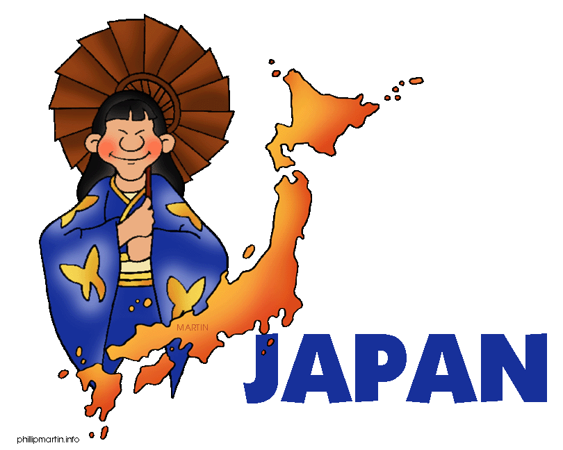 clipart map of japan - photo #32