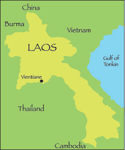Image of Map of Laos
