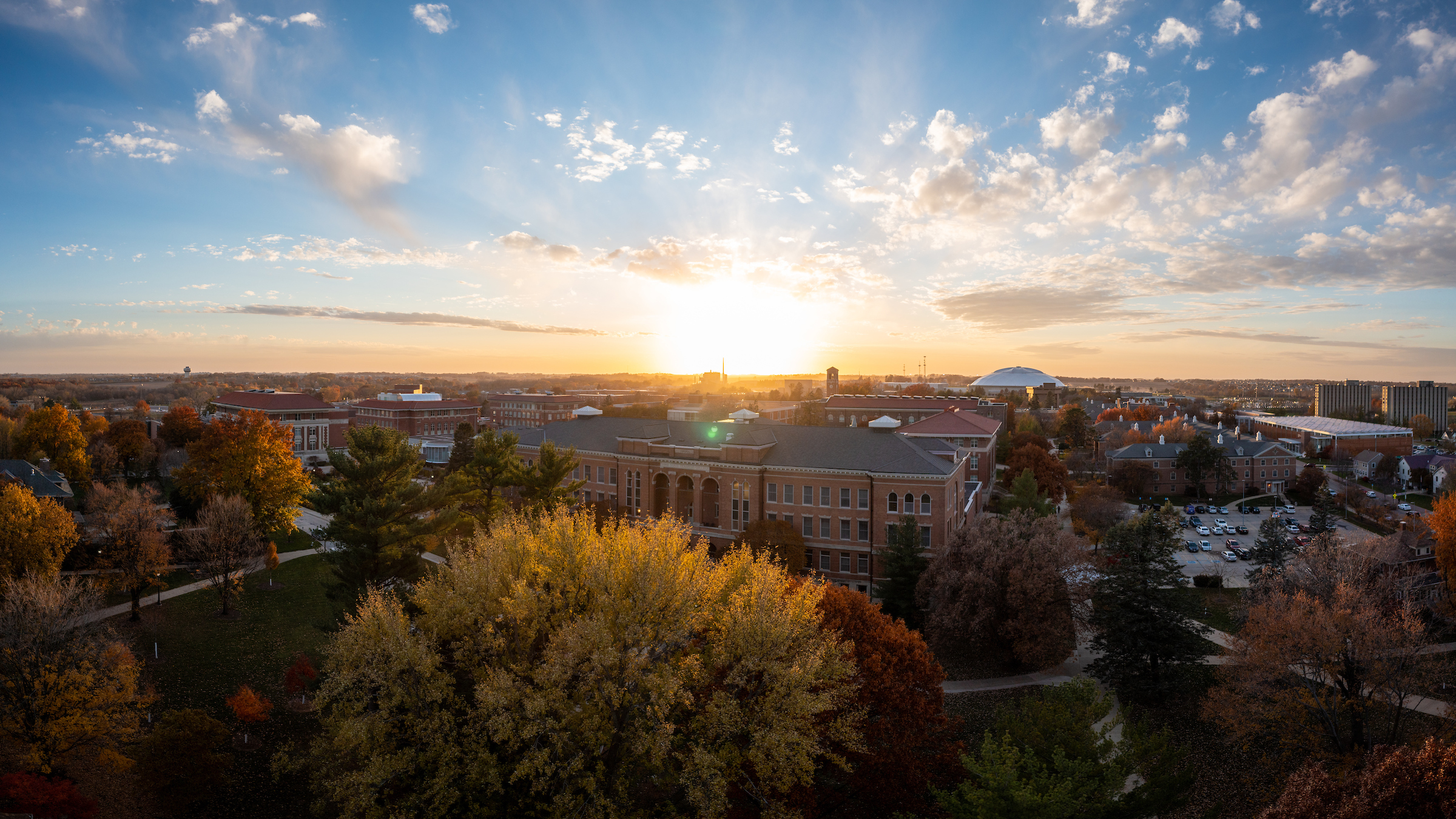 University of Northern Iowa campus - campanile