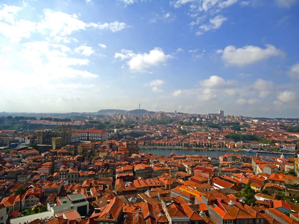 The rooftops of Lisbon, Portugal
