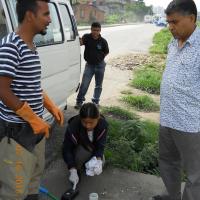 Site 4 Bagmati River at Shankamul