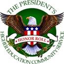 President's honors roll badge.